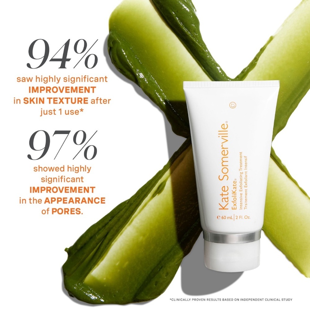 KATE SOMERVILLE • EXFOLIKATE INTENSIVE EXFOLIATING TREATMENT • BRAND NEW IN BOX - Picture 4 of 10